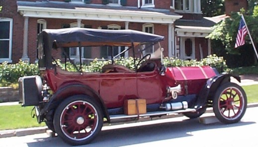 Our first Mitchell -- a 1914 5-Passenger Touring Car we named "Mitch."